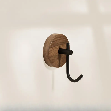 HASHBROWN - 4 Pieces Wooden Coat Hooks - No Drill Required - Image 6