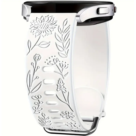 Sunflower Engraved Bands Compatible for Samsung Galaxy Watches - Image 18