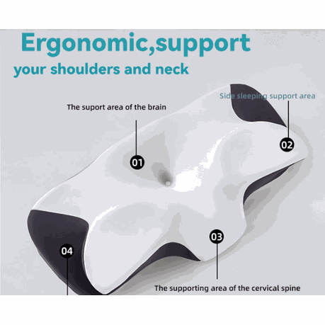 Butterfly Design Neck Support Pillow - Image 5