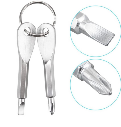 Mini Screw Driver Key Ring