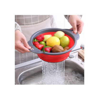 300 x 240cm Drain Basket Collapsible Colander and Strainer KT32121