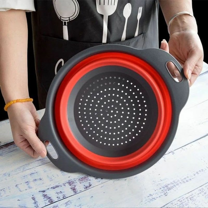 300 x 240cm Drain Basket Collapsible Colander and Strainer KT32121