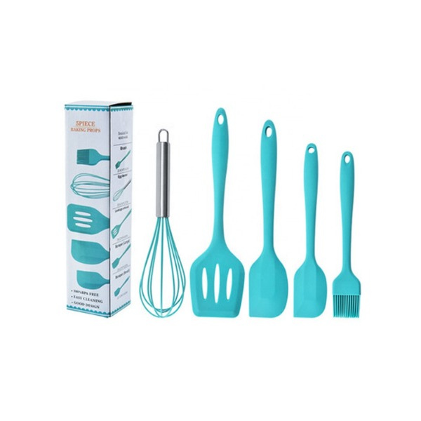 5-Piece Silicone Kitchen Utensil Set