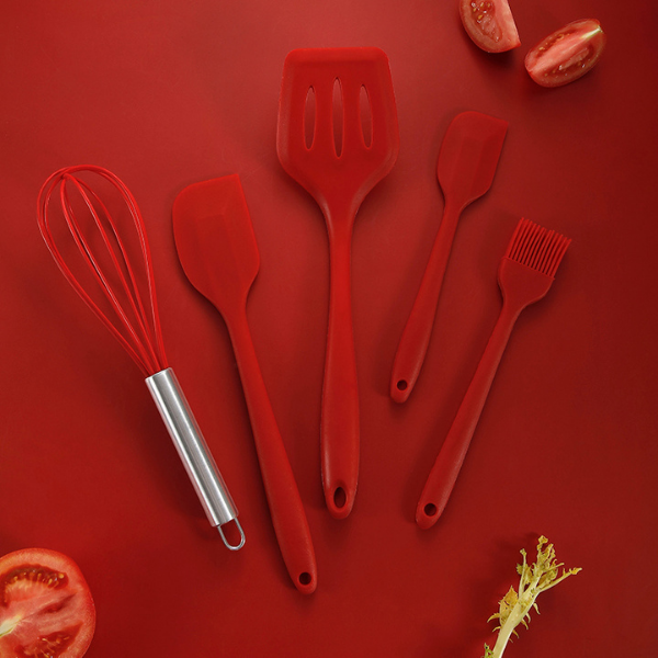 5-Piece Silicone Kitchen Utensil Set