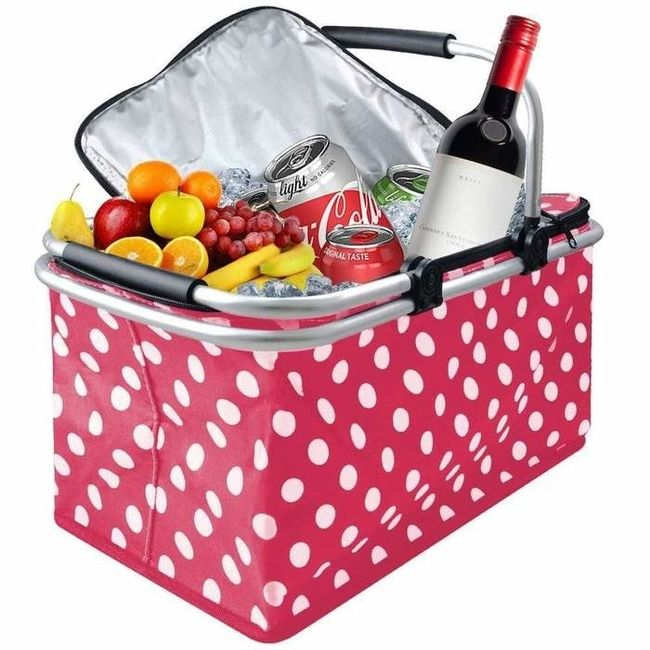 Large Bag Collapsible Picnic Basket