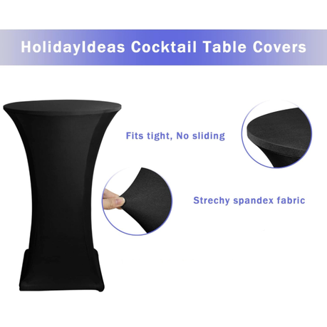 HASHBROWN Plain Round Table Cloth - Image 4