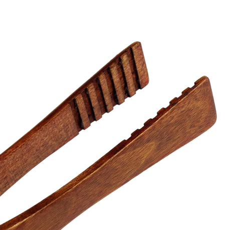 HASHBROWN'S 2-Piece Premium Wooden Serving Tongs - Image 6