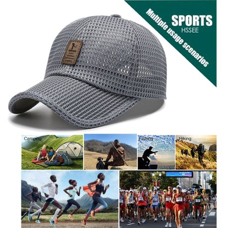 Sport Fashion Lightweight Adjustable Breathable Running Baseball Cap - Image 12