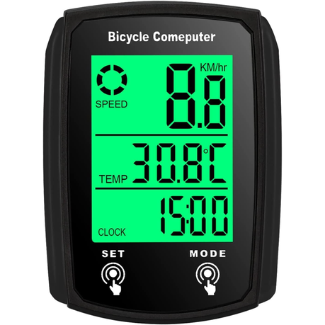 HASHBROWN'S LCD Bicycle Speedometer