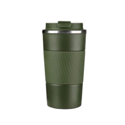 Insulated Travel Office Coffee Mug Stainless Steel Tumbler Cup 475ML - Image 9