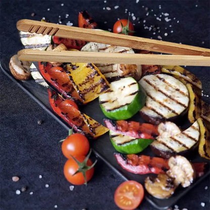 HASHBROWN'S 6 Piece High-Quality Bamboo Tongs - Image 6