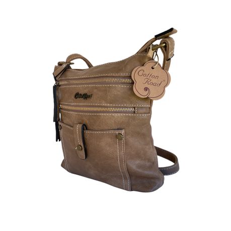Cotton Road Zipped Crossbody Bag - Image 17