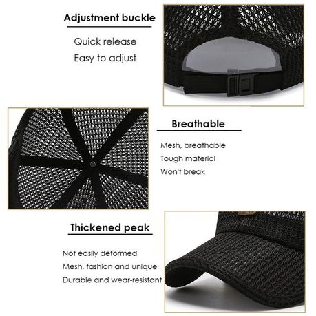 Sport Fashion Lightweight Adjustable Breathable Running Baseball Cap - Image 9