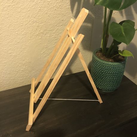 A3 Canvas with Wooden Mount & Desk Easel Gift Combo - Image 5