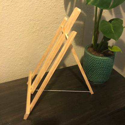 A3 Canvas with Wooden Mount & Desk Easel Gift Combo - Image 5