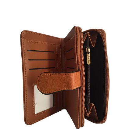 Cotton Road - Stitched Wallet - Beige - Image 4