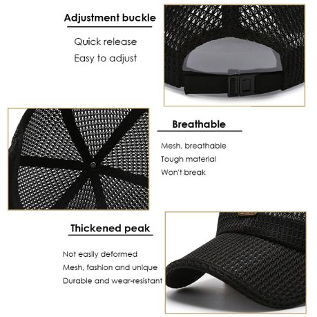 Sport Fashion Lightweight Adjustable Breathable Running Baseball Cap - Image 4
