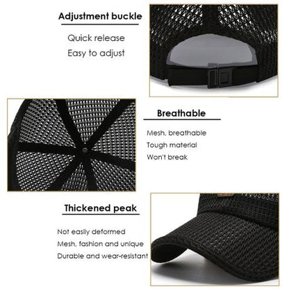 Sport Fashion Lightweight Adjustable Breathable Running Baseball Cap - Image 4