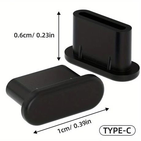 HASHBROWN'S 20 Silicon Anit-Dust Plugs for USB-C - Image 3