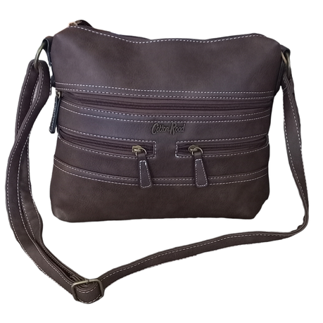 Cotton Road 3 Front Zip Slingbag - Image 4