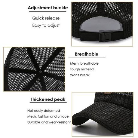 Sport Fashion Lightweight Adjustable Breathable Running Baseball Cap - Image 16