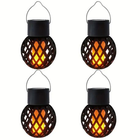 HASHBROWN'S Flickering Flames Outdoor Solar Lights