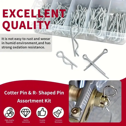HB 558 Piece Cotter Pin Assortment Kit - Image 5
