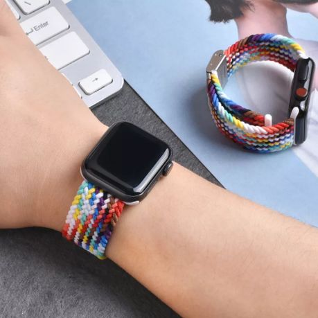 Fabric Braided Watch Strap / Band For Apple Watch - 38/40/41 mm - Image 17