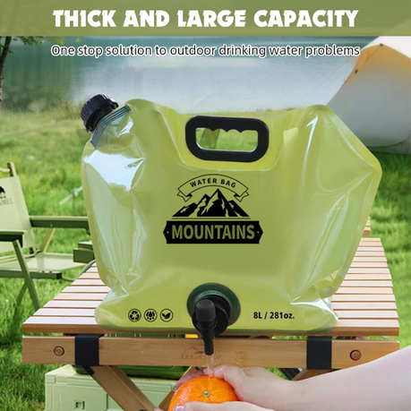 HASHBROWN'S - 8L Portable Water Container with Spigot - Green - Image 6