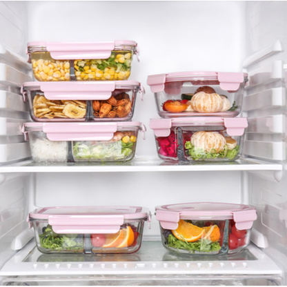 Leak-Proof Glass Food Containers - 680ml - 3 Pack - Image 10