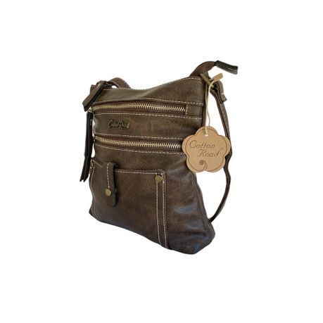 Cotton Road Zipped Crossbody Bag - Image 20