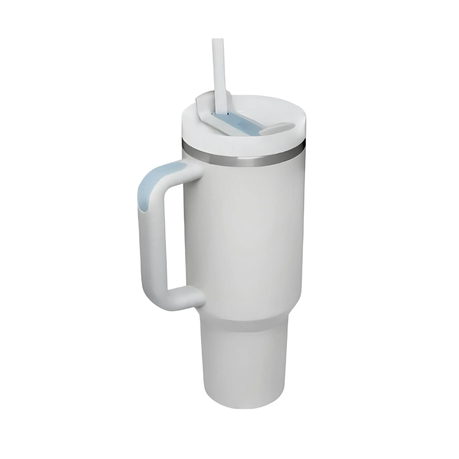 1.2L Tumbler with Handle Straw Lid, Stainless Steel Travel Mug - Image 31