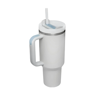 1.2L Tumbler with Handle Straw Lid, Stainless Steel Travel Mug - Image 31