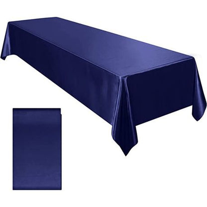 Rectangle Satin Party Tablecloth Table Cove 150.cm x 245.cm - Image 14