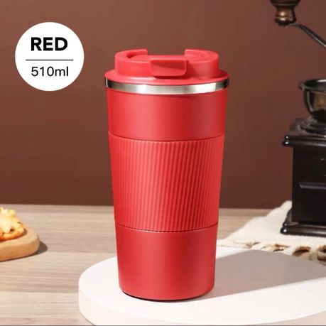 Insulated Travel Office Coffee Mug Stainless Steel Tumbler Cup 475ML - Image 13