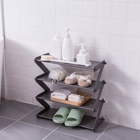 Multifunctional Super Deal Multi-layer Z shape Shoe Rack- SD - Image 6