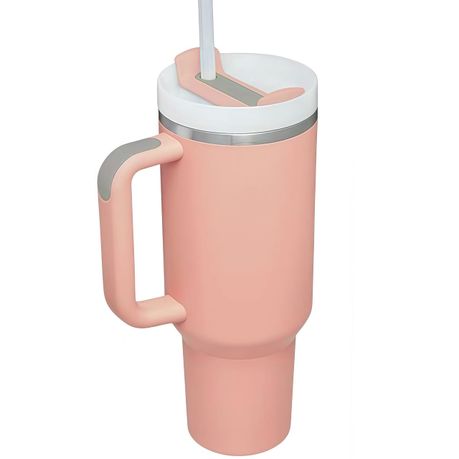 1.2L Tumbler with Handle Straw Lid, Stainless Steel Travel Mug - Image 16