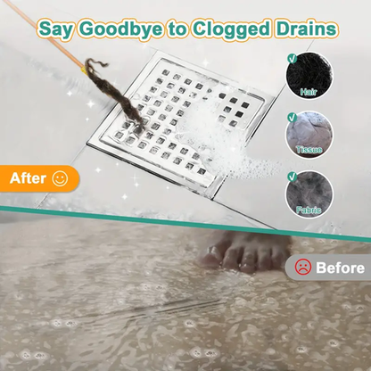 HB 3pcs Stainless Steel Drain Clog Remover - Image 9