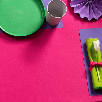 Rectangle Satin Party Tablecloth Table Cove 150.cm x 245.cm - Image 5