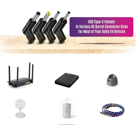 HASHBROWN'S USB-C to DC Power Adapter Set - Image 5
