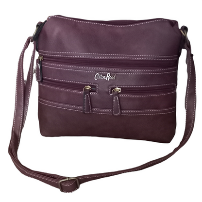Cotton Road 3 Front Zip Slingbag - Image 16