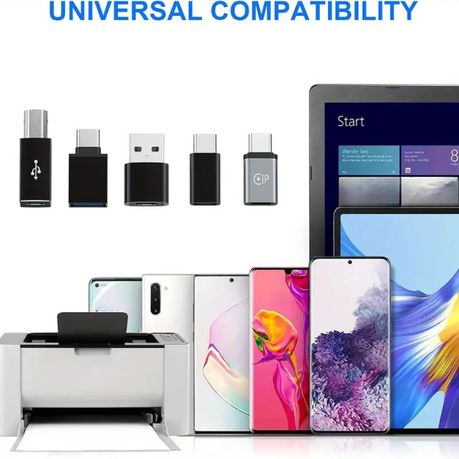 HASHBROWN'S 5pcs USB A to USB C Adapters - Image 8