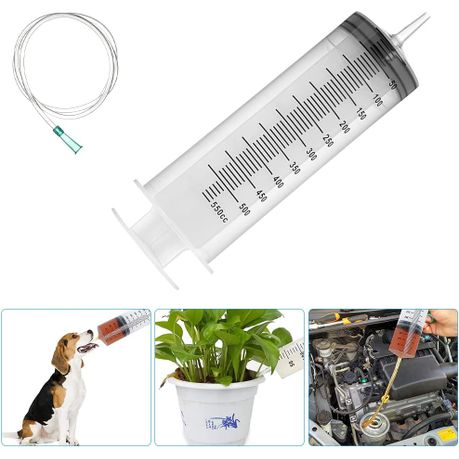 Health Tool Plastic Syringe, Large Capacity Liquid Syringe with 1m Tube - Image 6