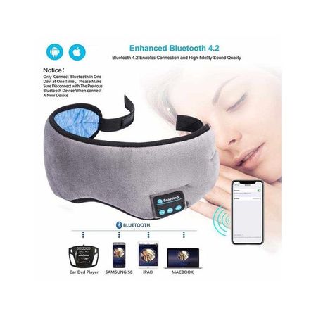 Sleep Headphones Bluetooth Sleeping Mask with Wireless Earphones - Image 3