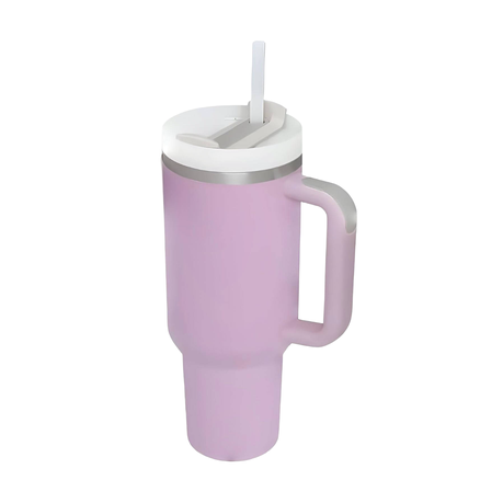 1.2L Tumbler with Handle Straw Lid, Stainless Steel Travel Mug - Image 50