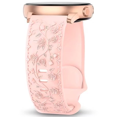 HB Flower Engraved Silicone Band - Image 16