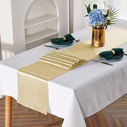 Table Overlay Runner Satin - 5-Pack - 45cm x 245cm - Image 11