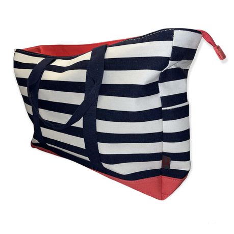 Large Cotton Road Beach Bag - Image 10