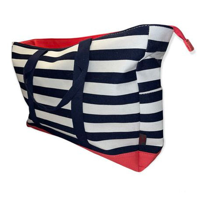 Large Cotton Road Beach Bag - Image 10