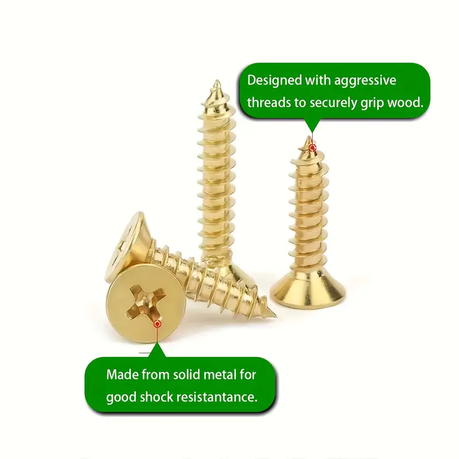 HB 1350 Piece Golden Self-Tapping Screws - Image 10